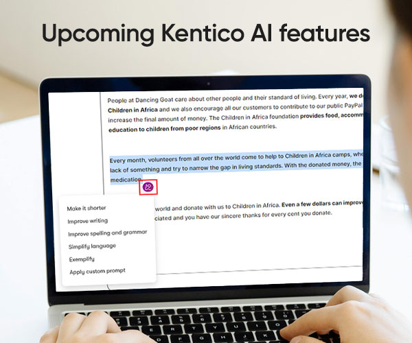 AI features in Xperience by Kentico, Sitecore, other DXPs – what content managers look for in AI