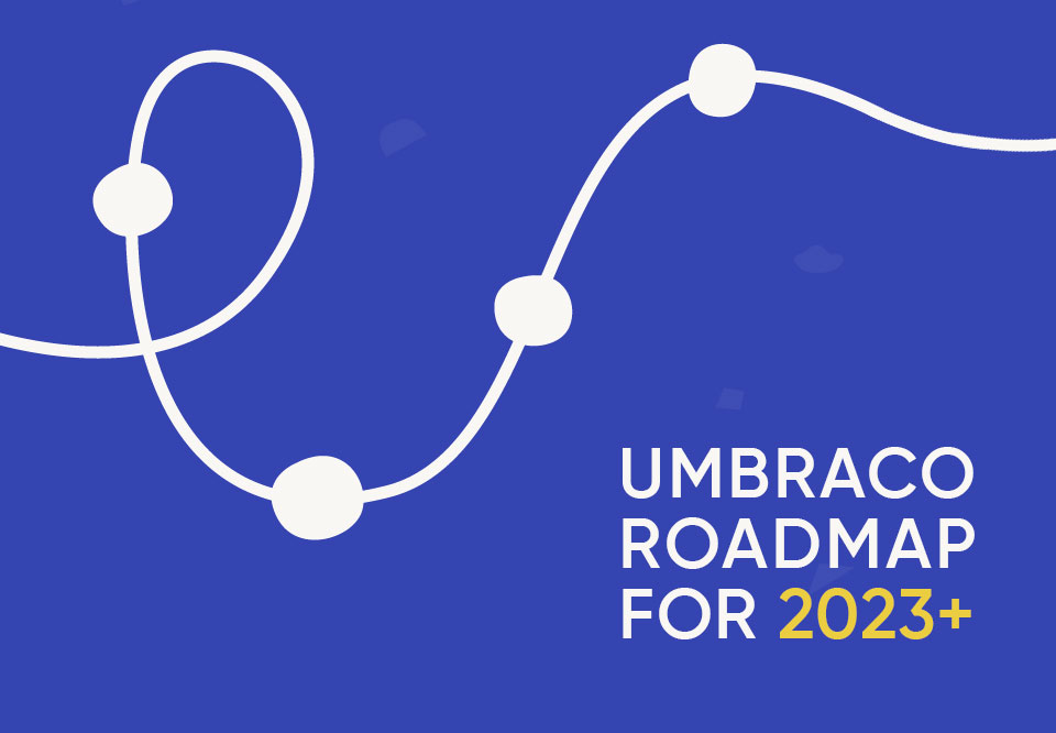 Umbraco roadmap for 2023+. Composable DXP, headless - hwat 