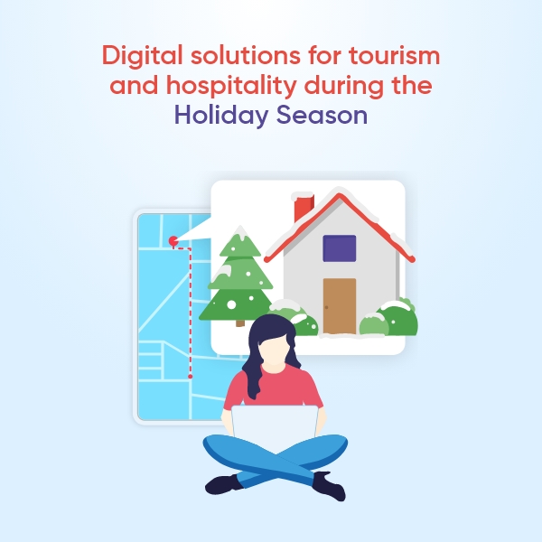 Digital solutions agency proposes website enhancement for tourism industry - how to increase number of booking during holiday season, Christmas tips