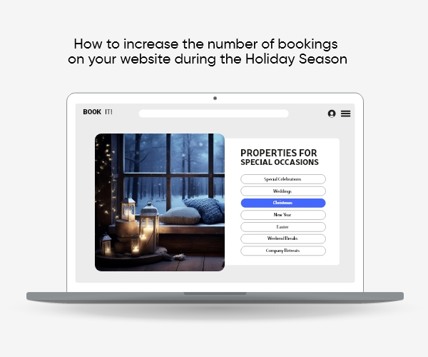 How to increase number of bookings on your website – digital solutions for tourism, apartment rental, hospitality industry during Holiday Season