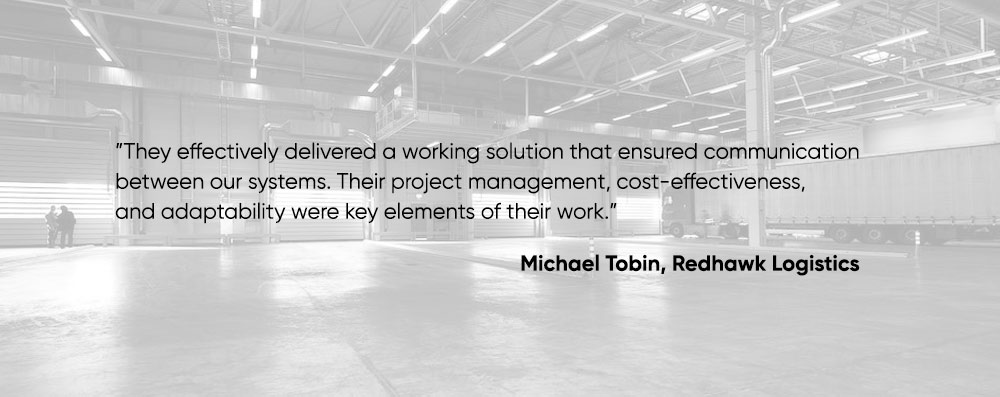 Redhawk Logistics Case Study ADHD Interactive – review on the project – custom digital solutions for supply chain management