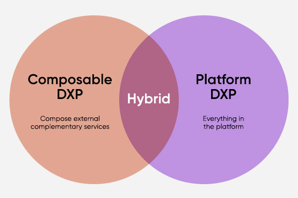 Umbraco vs Drupal, Composable DXP vs Monolith DXP. Are hybrid solutions the way to go?
