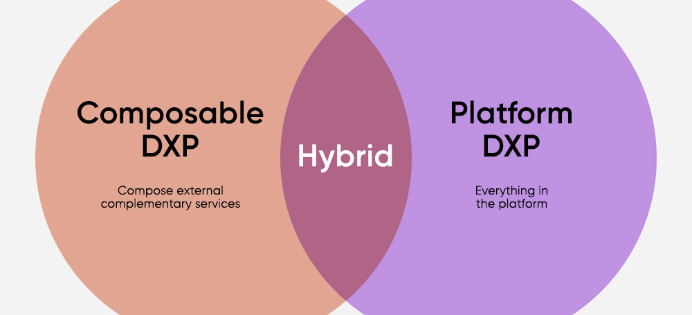 Composable DXP vs Monolith DXP. Are hybrid solutions the way to go? We compare Umbraco and Drupal in terms of composable strategies