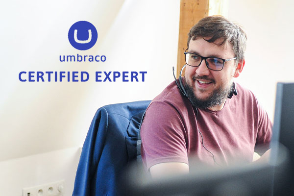 We are one of the fastest growing Umbraco agencies in our part of Europe and now we hava a Umbraco Certified Expert on board